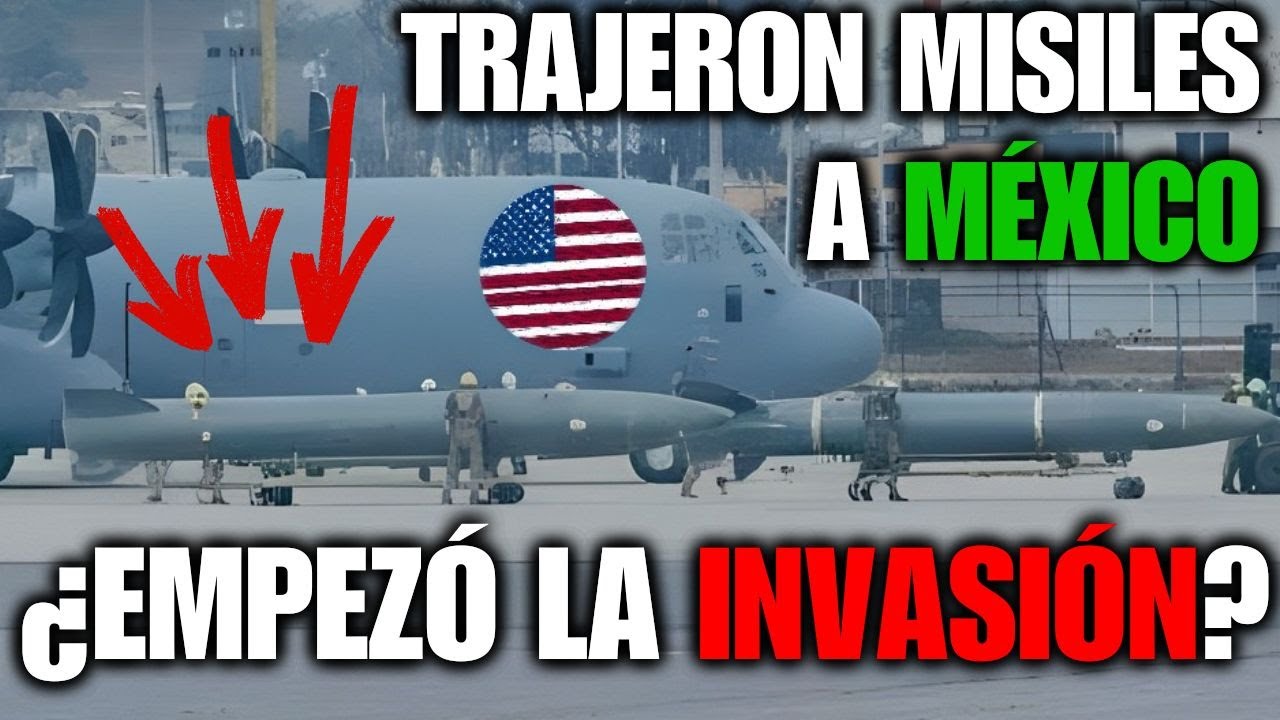 El MISTERIOSO AVIÓN MILITAR de ESTADOS UNIDOS que aterrizó en MÉXICO y ¿DESCARGÓ MISILES?