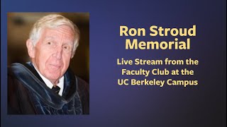 Memorial for Ronald S. Stroud, 1933-2021