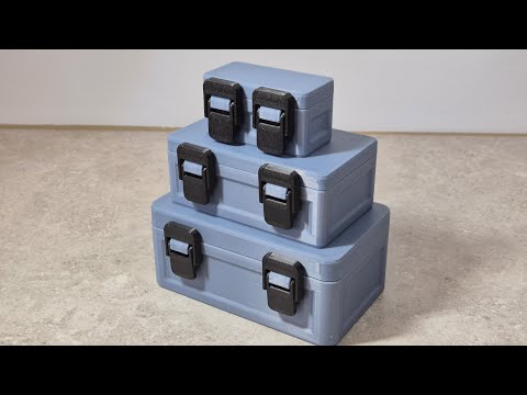 FUSION 360 parametric custom size 3D printed case box