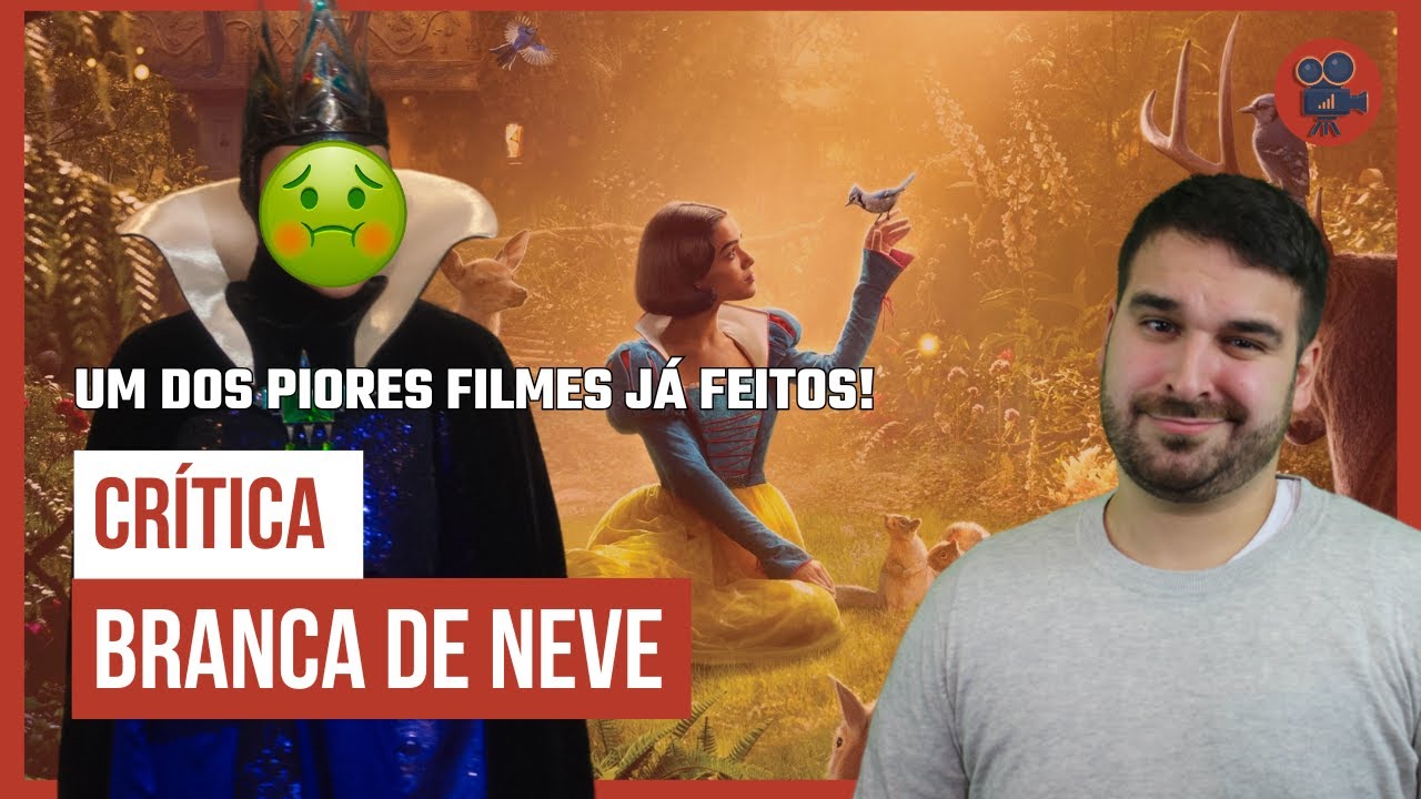 BRANCA DE NEVE - Que LIVE ACTION HORRÍVEL da DISNEY! | Crítica