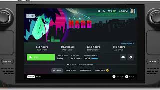 Party Hard Steam Deck Gameplay - Dark Castle Level