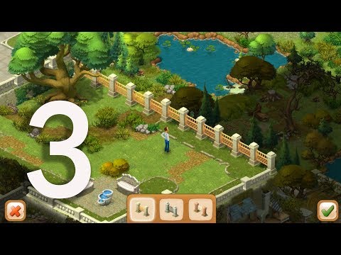 Gardenscapes New Acres - Gameplay Walkthrough Part 3 Levels 16 - 20 (iOS, Android)
