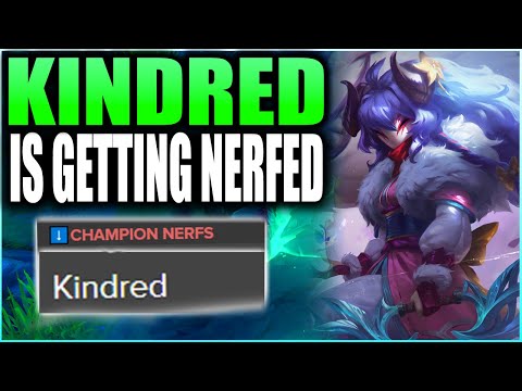 Riot Is NERFING Kindred Next Patch! Patch 13.2 Is MASSIVE For Kindred! - League Of Legends