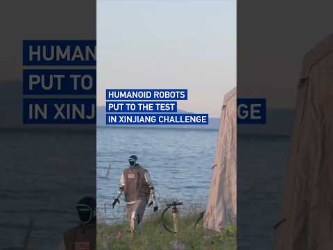 Humanoid robots put to the test in Xinjiang challenge#coolchina