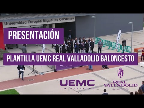UEMC - Presentación de la plantilla del UEMC Real Valladolid Baloncesto 2022