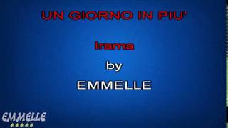 Un giorno in più Irama karaoke [EMMELLE KARAOKE]