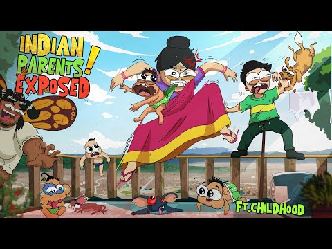 EXPOSED Indian Parents |  Pets  & Babies |  Ft.Childhood | HardToonz