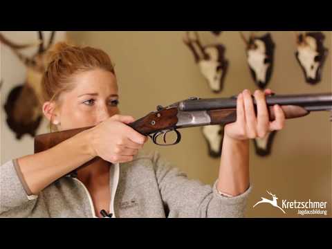 Jagdschule Kretzschmer - Waffenhandhabung Drilling Sauer & Sohn