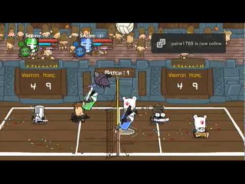 Castle Crashers Volleyball Gameplay (1)
