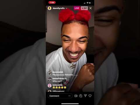 Relly B. Shooting a commercial