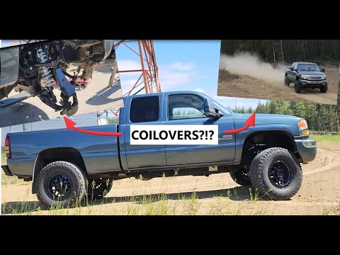 LBZ Duramax Gets BDS 4.5in COILOVER LIFT KIT