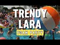 Foam Pool Party Trendy Lara Hotel Antalya Turkey 4K Capcut Holiday Party 4k