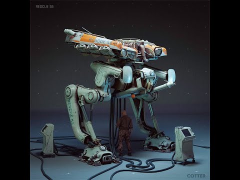 Rescue 55 mecha process part 1