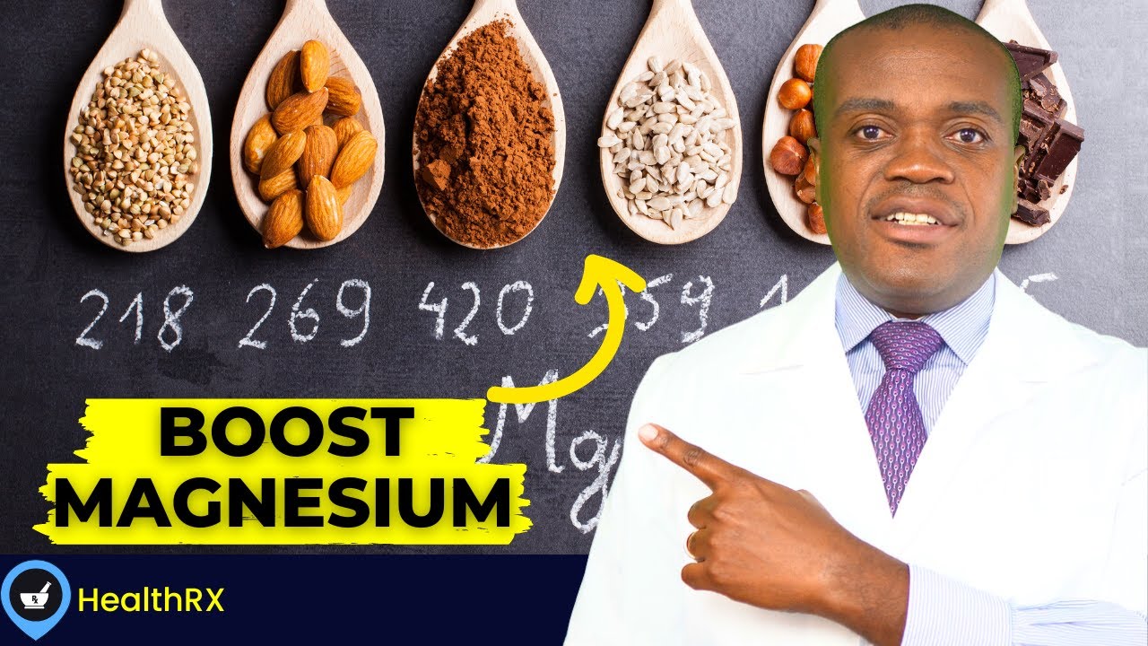 Top 10 Magnesium Rich Foods | Foods High In Magnesium