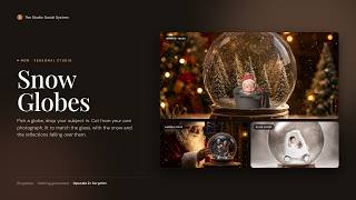 Put Your Client Inside a Snow Globe — No Photoshop, No AI