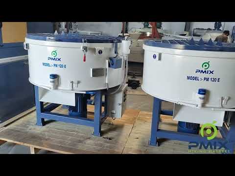 "PMIX" Pan Mixer & Brick Cutting Machine