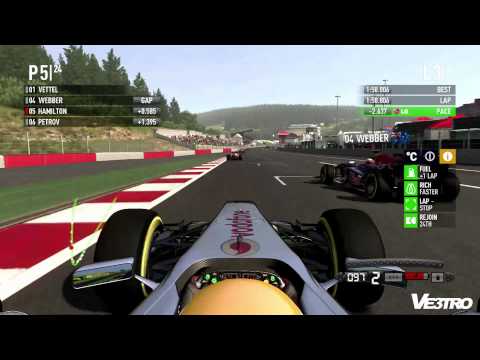 f1 2011 xbox 360 gameplay