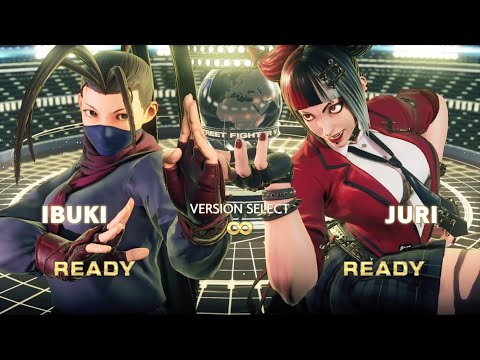 Playstyle Differences Between Juri And Ibuki | SF5 | Gameplay Ps5 | #streetfighter5 #sfv #ps5