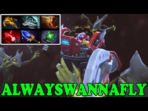 Dota 2 - ALWAYSWANNAFLY Plays Timbersaw - Ranked Match Gameplay