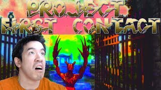 Project First Contact - Part 1 | HORROR MONSTARS CREEPY AY LMAOS?! | Early Access | Gameplay | Game