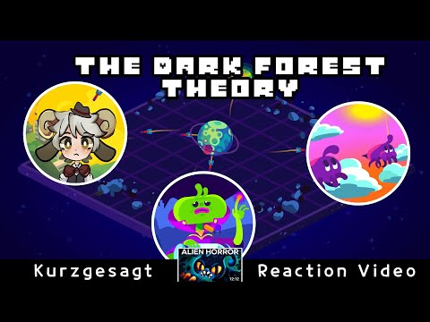 Femboy Vtuber Reacts to: Why We Should NOT Look For Aliens - The Dark Forest (Kurzgesagt)