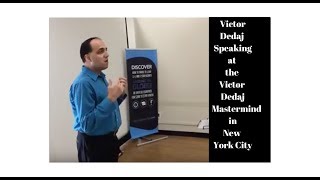 Speaking at the Victor Dedaj Mastermind in NYC