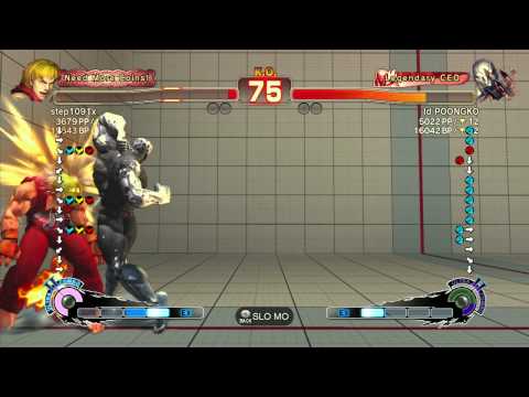 SSF4 AE: Poongko (Seth) vs step1091x (Ken) - Ranked Match (720p HD)