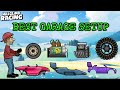 Hill Climb Racing BEST GARAGE CAR SETUP FOR EACH STAGE