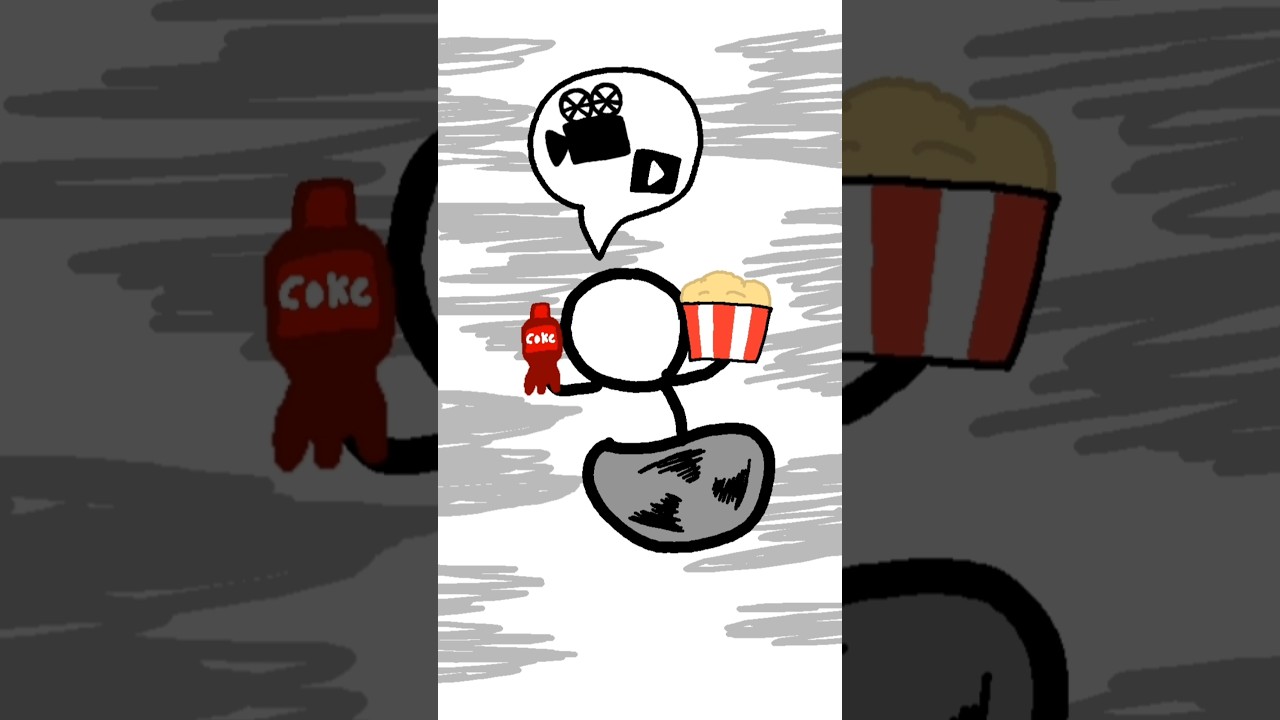 【青以外バカ】テレビを治したい棒人間 #アニメーション #棒人間 #アニメ