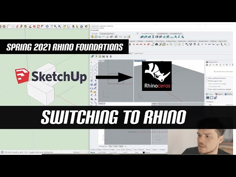 Switching to Rhino from Sketchup