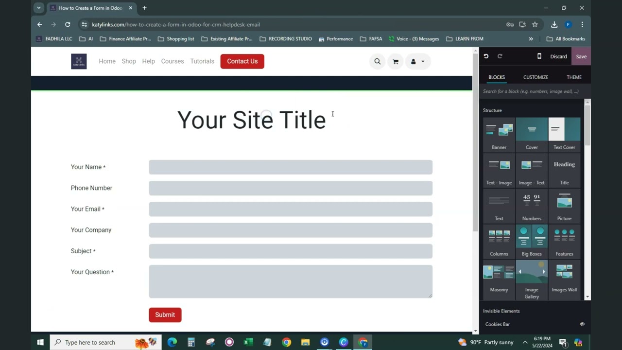 Ultimate Guide to Creating Custom Forms in Odoo: Step-by-Step Tutorial for Beginners and Experts