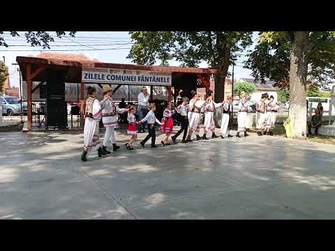 Zilele Comunei Fântânele 2024 Ansamblu Mureșana juniori  2
