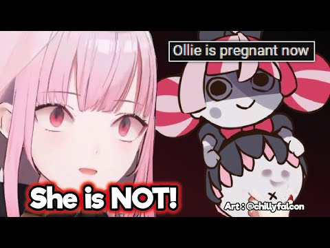 Calli has  had enough with Ollie's pregante Meme !!!
