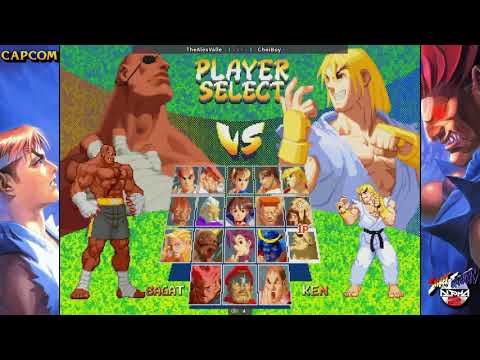 SFA2 Matches: Alex Valle (Sagat) vs John Choi (Ken)