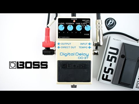 Boss // DD-3T Digital Delay (Stereo Demo)