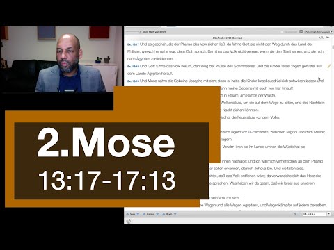 Torahportion B'Shallach | 2. Mose 13:17 - 17:16