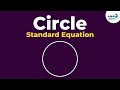 Standard Equation Of Circle Conic Sections Don T Memorise