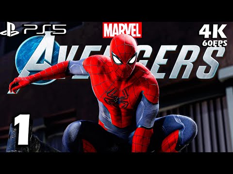 Marvel’s Avengers Spider-Man DLC Gameplay Walkthrough Part 1 (PS5 4K 60FPS) - No commentary