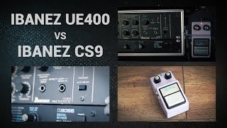 Video thumbnail for Ibanez UE400 vs Ibanez CS9 chorus comparison by Check it Loud