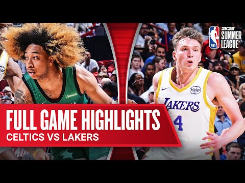 CELTICS vs LAKERS | NBA SUMMER LEAGUE | FULL GAME HIGHLIGHTS