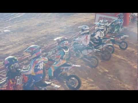 Largada da 65cc 2ª Etapa da Superliga Brasil de Motocross 2012 - Salvador
