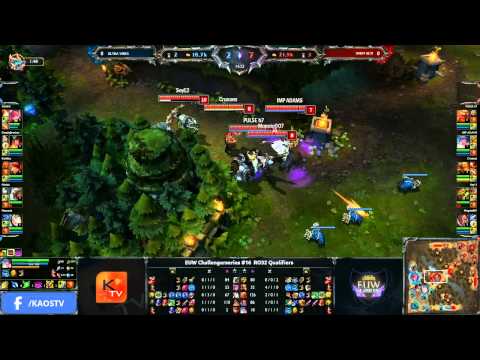 Ultra Vires vs Shen Ulti - Map 1 - EUW Challenger Series 16 Qualifiers