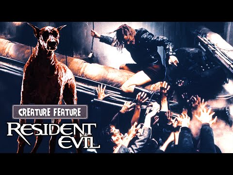 Alice Is Surrounded by 'The Zombie Dogs' | Starring Milla Jovovich as Alice | Resident Evil (2002)