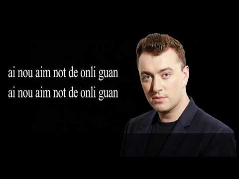 ¿Cómo pronunciar las canciones de Sam Smith?