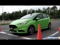 2014 Ford Fiesta ST Autocross Track Test Video