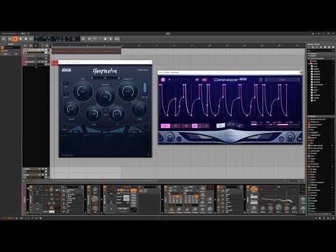 Crazy Alien Bass Vocals Sound Design from a GONG Sample...