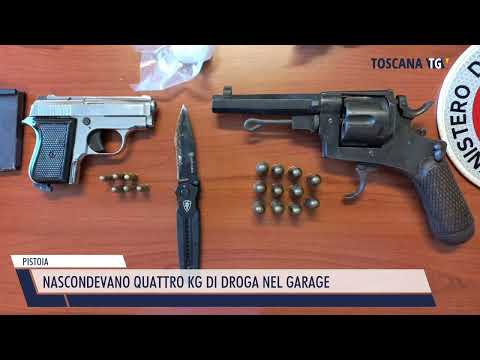 2023-05-12 PISTOIA - NASCONDEVANO QUATTRO KG DI DROGA NEL GARAGE