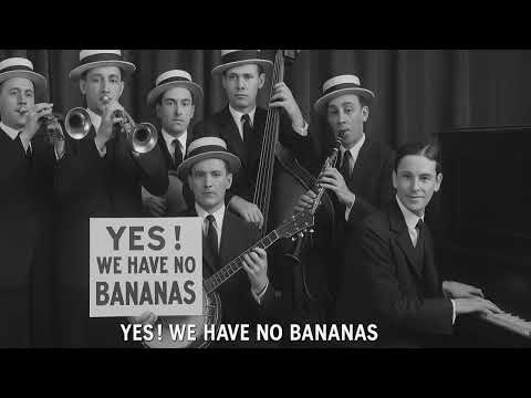 Yes! We Have No Bananas (1923) 🎺 Green Brothers’ Novelty Band | Vintage Jazz Age Classic