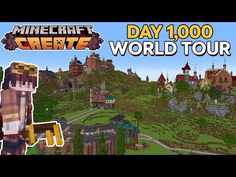INSANE 1,000 DAY Minecraft World Tour!