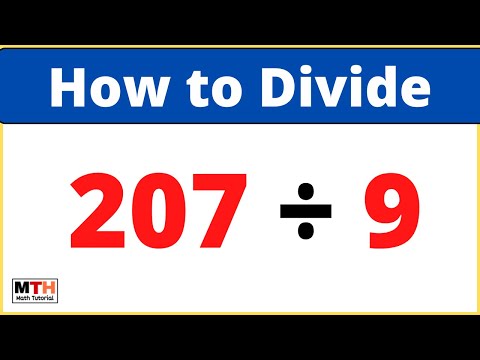 207 divided by 9 (207÷9) | Value of 207/9 | Long Division